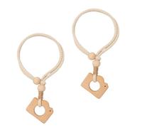 2Pcs Curtain Tieback Animals Window Curtain Bind Holdback Buckles Rope Drapery Holders Decorative Curtains Holdbacks Tiebacks