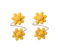 2Pcs Curtain Tieback Flower Window Bind Holdback Buckles Clips Drapery Holders Decorative Curtains Holdbacks Tiebacks For Drapes