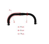 (2pcs customer) Baby Stroller PU Leather Handle Covers For Mima Xari Pram Bar Sleeve Case Protective Armrest Cover Stroller Accessories