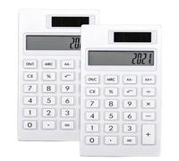 2pcs Cute Calculator, 12 Calculators Desktop, Digit Desktop Calculators, Basic Desk Calculatorss,Standard Function Basic Calculatorss, for Student School Businessiness