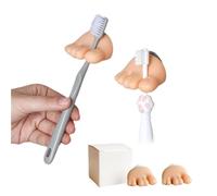 2PCS Cute Hanging Toothbrush Holder, OK Hand Wall Hanging Utility Suction Hooks, Multi-Function Bathroom Kitchen Decor, Key Holder Shower Holder for Bathroom Kitchen Living Room (2 Feet)