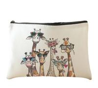 2pcs Cute Pattern Makeup Bag, Multi-Functional Travel Cosmetic Pouch Storage Bag for Leisure Travel Business Trips Cosmetic Bags