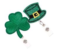 2pcs Cute Retractable Badge Holder for Nurses and Students with Clip