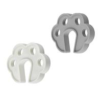 2Pcs Cute Washing Machine Door Prop Cat Claw Shape Dishwasher Holder Stopper Prevent Sudden Closing Dishwasher Holder Stopper for Doorstop