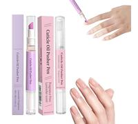 2Pcs Cuticle Pusher Oil Pen - 2026 New Sassy Ceramic Tip Cuticle Remover Pens, 2-in-1 Nail Care Tool Moisturizer & Pusher for Dry Nails, Hydrates Cuticles, Promotes Nail Shine & Smoothness