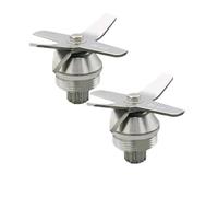 2pcs Cutting,Compatible for TWK, 767 800 Knife Ice Crusher Blades and 767 800 G5200 Stainless Steel Hardened Six Mixing, Compatible for Vitamix, Blender