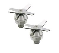 2pcs Cutting TWK 767 800 Knife Ice Crusher Blades and 767 800 G5200 Stainless Steel Hardened Six Mixing,Compatible for Vitamix,Blender