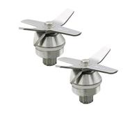 2pcs Cutting TWK 767 800 Knife Ice Crusher Blades and 767 800 G5200 Stainless Steel Hardened Six Mixing，Compatible for Vitamix，Blender