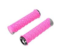 2PCS Cycle Handle Holds Moistureproof Silicone Protect 22.2mm Diameter Compatible Ventilated Pattern Strengthened Grip Management Against Slip Locking Mechanism Identity Locking Cycle Holds Tool