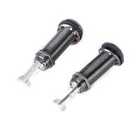 2Pcs Cylinder Input Output Plug Sockets 6.35mm 1/4 Inch Electric Bass Guitar Socket End Pin Socket Enduring Cylinder Input Plug Sockets