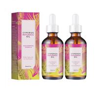 (2pcs) Cyperus Rotundus Oil 60ml - Natural Hair Removal Oil, Reduces Body Hair Growth, Moisturizes & Soothes Skin