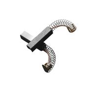 2Pcs D172 Square Carbon Brushes 10x10x40mm with Spring - for Power Tools & Generators