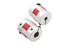 2PCS D25L30 Aluminium Plum Flexible Shaft Coupling Motor Connector Flexible Coupler for 3D Printer Servo Stepped Motor(3x3)