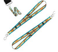 2pcs Dachshund Funny Dog Lanyards for Key Neck Strap for Card Badge Gym Keychain Lanyard Key Holder Diy Hanging Rope