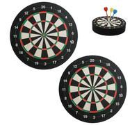 2Pcs Dart Holder,Darts Holder Stand,Mini Darts Station,Stylish Darts Storage Rack For Soft&Steel Tip Darts,Space-Saving Dart Base Station,10cm Dart Dock for Game Room, Man Cave, Bar & Home(Black)