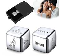 2Pcs Date Night Dice Gifts for Men Women Valentine's Day Gifts for Boyfriend Girlfriend Decision Dice Couples Gift Ideas Funny Couple Dice Game for Husband Wife Birthday for Her Him New Year's Gift