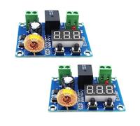 2PCS DC 12-36V Voltage Protection Module Digital Low Volt Protector Auto Disconnect Cut Off for Solar Panel Battery
