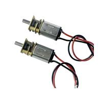 2Pcs DC 3V-6V N20 Metal Gear electronic starter with Gearwheel DC Motors 40RPM Slow Speed Full Metal Gearbox Reducer Toy MQXFCZUX