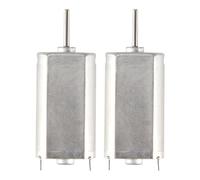 2Pcs DC 9V 30800RPM 2mm Dia Shaft High Speed Model Airplane DC electronic starter ICXLPMC
