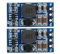 2Pcs DC DC Step Up Module Boost Converter for LED Motor 7W 2.6-5.5 to 5v 6v 9v 12V ND0412SA (6V)