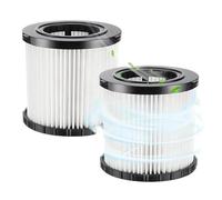 2Pcs DCV5801H DCV581H Wet Dry Vacuum Filters Compatible With DCV580H HEPA Replacement Filter