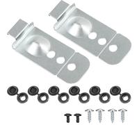 2PCS DD98-01051C Dishwasher Installation Bracket Kit Compatible with Samsung Dishwasher Replace AP6244517 PS12085777 EAP12085777 DW80M9960UG/AA-00,DW80M9550UG/AA-00,DW80M9550US/AA-00 DW80R9950UG/AA-00