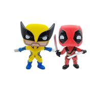 (2PCS) Deadpool Action Figure Deadpool Wolverine Action Figure Deadpool 3 Action Figure Movie Characters Figure