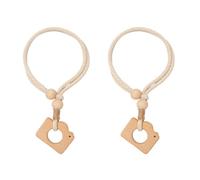 2Pcs Decorative Curtain Tiebacks Animals Rope Drapery, Camera