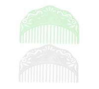 2pcs Decorative Hair Comb for Women Elegant Chinese Style Side Combs for Daily Wear Smooth Use Hair Styling Accessories Comfortable Grip for Home and Parties