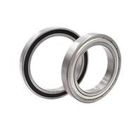 2Pcs Deep groove ball thin-walled bearing 6800 6801 6802 6803 6804 6805 6806 6807 6808 6809 6810 ZZ RS(RS,6802-15x24x5mm)