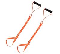 2pcs Deer Drag Harness, Deer Drag Rope with Self-Lock Loop and Easy-to-Grip Handle Safety Adjustable Deer Puller Strap Hunting Accessories Gear for Deer Hunters Outdoor Quick Moving(1 in Wide)