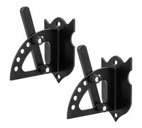 2pcs Deer Skull Mount Hanger, European Euro Mount Skull Hanger Elk Skull Wall Mount with Easy Installation Kits Pronghorn Hooker Skull Hanger for Hanging Antelope Head