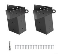 2Pcs Deer Stand Brackets, with 24 Hex Screws, and A Hex Socket, for Deer Stands, Shacks, Observation Decks
