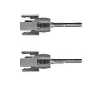 2PCS Delicate Double Function Pipe Threading Set Integrated Internal External Cutter With 1/2In 3/4In Dies Electric Drill Home Repair Pipe Threading Tool