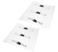 2pcs Dental Chair Foot Strap PVC Nylon Foot Support Relaxing Holder | Waterproof Finish, Improves Sitting Posture, Detachable Design, Simple Comfortable Style for Chair Use