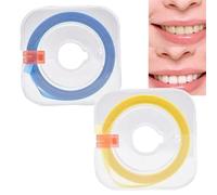 2Pcs Dental Polishing Strips,Dental Abrasive Strips,Tooth Polish Abrasive Supplies,Instant Teeth Whitening,Teeth Whitening Strips,Tooth Filler for Chipped Tooth,Dental Tape for Teeth Whitening