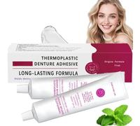 2PCS Denture Adhesives,Denture Repair Kit & Tooth Repair Kit,Long-Lasting Secure Denture Adhesive,Dental Re/pair K/it for False Teeth,2PCS Non-Gl/ue Form/ula Dent/ure Adhes/ive Set