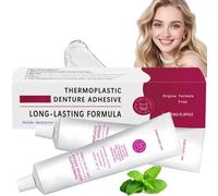 2PCS Denture Repair Kit,False Teeth Adhesive Glue for Women,Secure De/nture Adhe/sive,Dental G/lue Teeth,Dent/ure Silicone Reline Adhes/ive,Non-Glu/e Denture Fixation,28G De/nture Repa/ir for Women