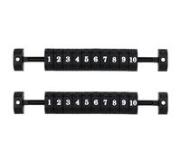 2Pcs Desktop Games Scoring Counters Table Football Counter 10 Numbers Scoring Score Counter Indicators Scores Keeper Football Counters
