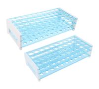 2pcs Detachable Three Tier Plastic Test Tube Holder Rack