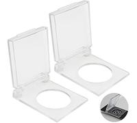 2PCS Diamond Painting Accessories Light Pad Switch Cover, Diamond Art Light Pad Touch Button Protector Cover for Light Pad, Light Table, Lightbox for Tracing, Light Board