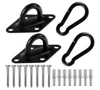 2Pcs Diamond-Shaped 304 Stainless Steel Mounts For Swings,