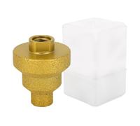2PCS Diamond Step Chamfer Drill Bit, Diamond Chamfer Bit for Angle Grinder