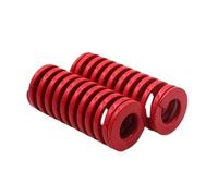2PCS Die Mold Spring Red Spiral Stamping Compression Mould Springs For Rear Trunk OD 16/18/20/22mm Length 20-100mm(35mm,OD20mm-(ID10mm)-Red)