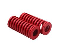 2PCS Die Mold Springs Red Compression Springs Outer Dia 16/18/20/22mm Inside Dia 8/9/10/11mm Length 20-100mm For Car(35mm,OD20mm-(ID10mm)-Red)