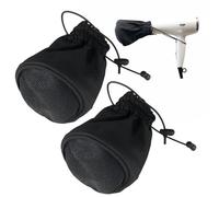 2pcs Diffuser Attachment for Hairdryer, Universal Hair Diffuser for Curly Wavy Hair, Hair Dryer Diffuser Sock, Portable Foldable Heat Protection Cap,Fits Most Standard Blow Dryers, Heat Protection Cap