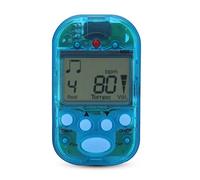 2Pcs Digital Metronome LCD Digital Clip Metronome Tempo Guitar Music Portable Beat Taps Musical Instruments for Piano Guitar Violin Drum (Blue)