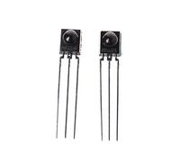 2Pcs DIP-3 IC TSOP4838 Receiver Tubes 38Khz Remote Radiation Module Control Board Controller Converter Power Supply Module Voltage Regulator Transmitter Cable Clip Drive Connector