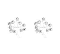 2pcs Disco Ball String Lights, Mosaic Glass LED Party for Holidays | Silver Mini Mirror Balls, Long-term Illumination, Compact Space-saving Design, for Parties, Birthdays and Wedding Backdrops