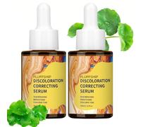 2Pcs Discoloration Correcting Serum, Brightening Serum with Niacinamide, Dark Spot Remover for Face, Hydrating Face Serum to Even Skin Tone, Alpha Arbutin & Centella, Shrink Pores, 30ml